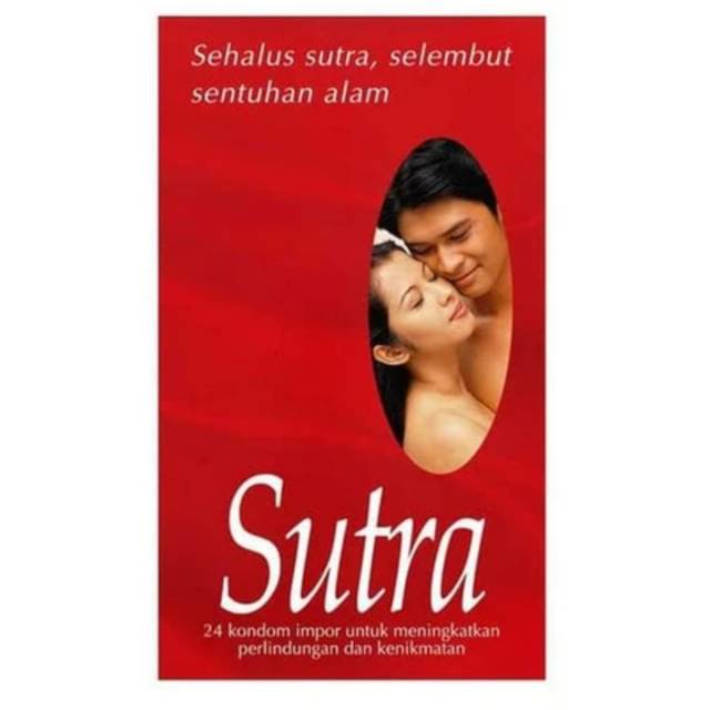 Kondom Sutra Merah isi 24 Pcs - Kondom Tipis Sutra