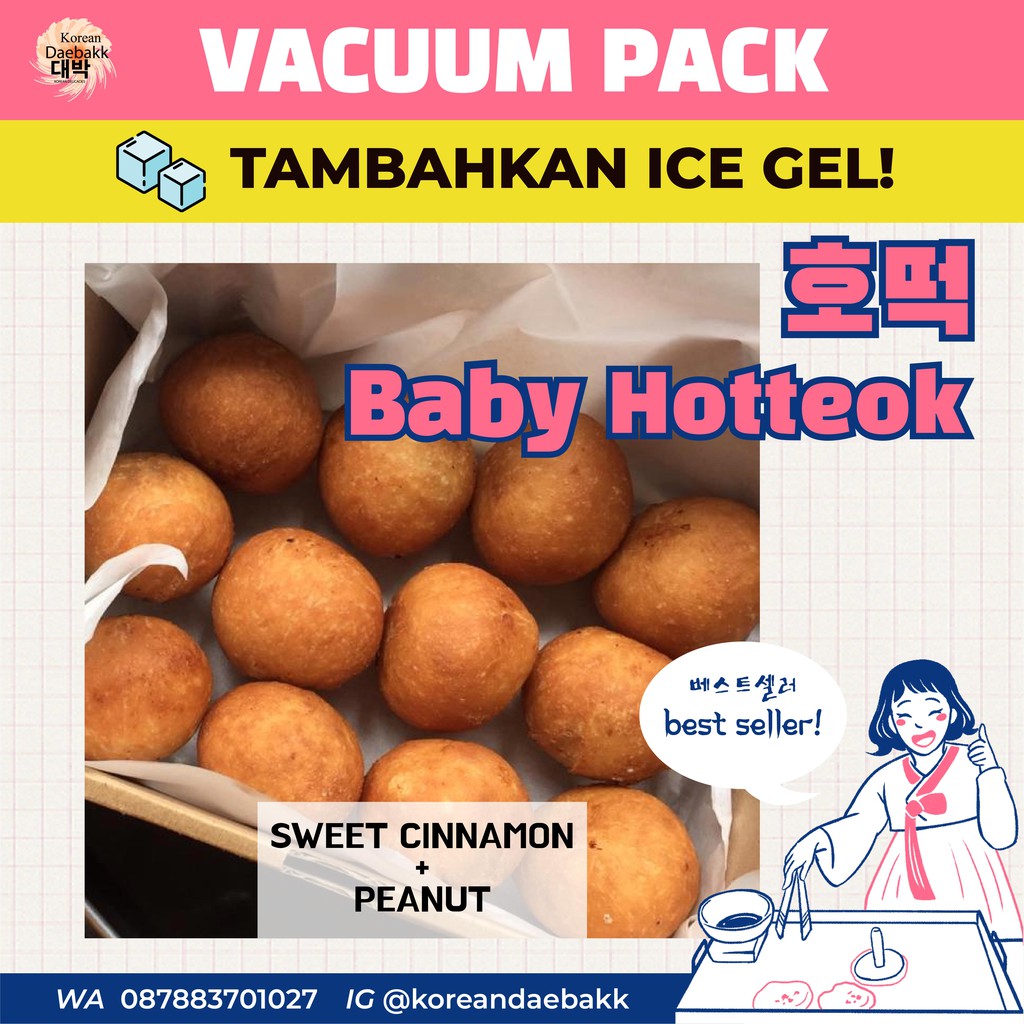 

Hotteok Baby Mix Peanut Vacuum Pack