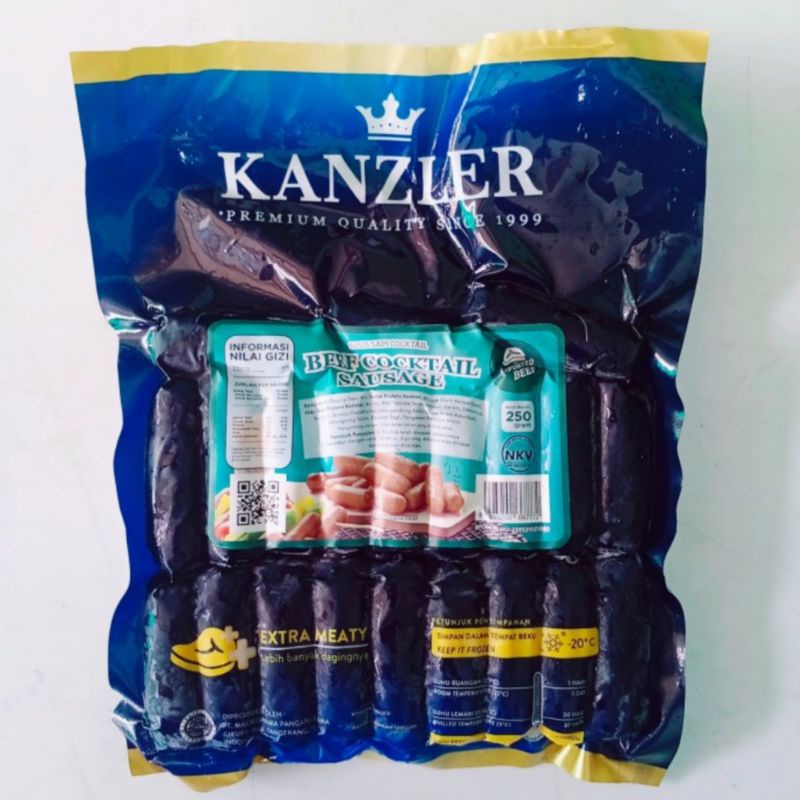 

Sosis Kanzler beef cocktail 250gr