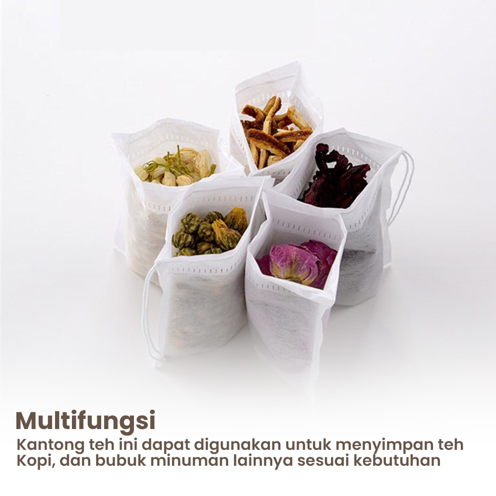 Kantong Teh Celup Kosong 100 Pcs Teabag