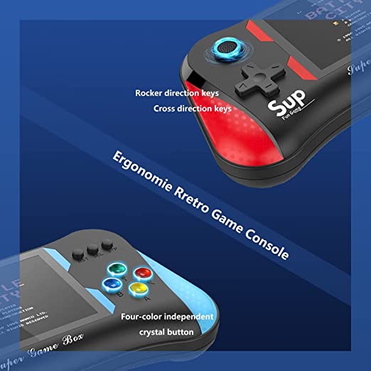 Gameboy X7M 3 .5 Inch Retro Video Game Players Built in 500 in 1 Game Mini Handheld Console Childhood