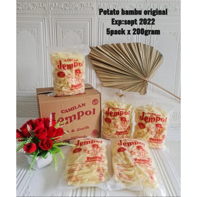 

snack /camilan potato jempol varian rasa