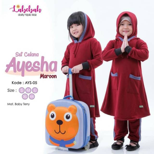 GAMIS SYAR'I ANAK LABEBAH  UMUR 5-6 TAHUN