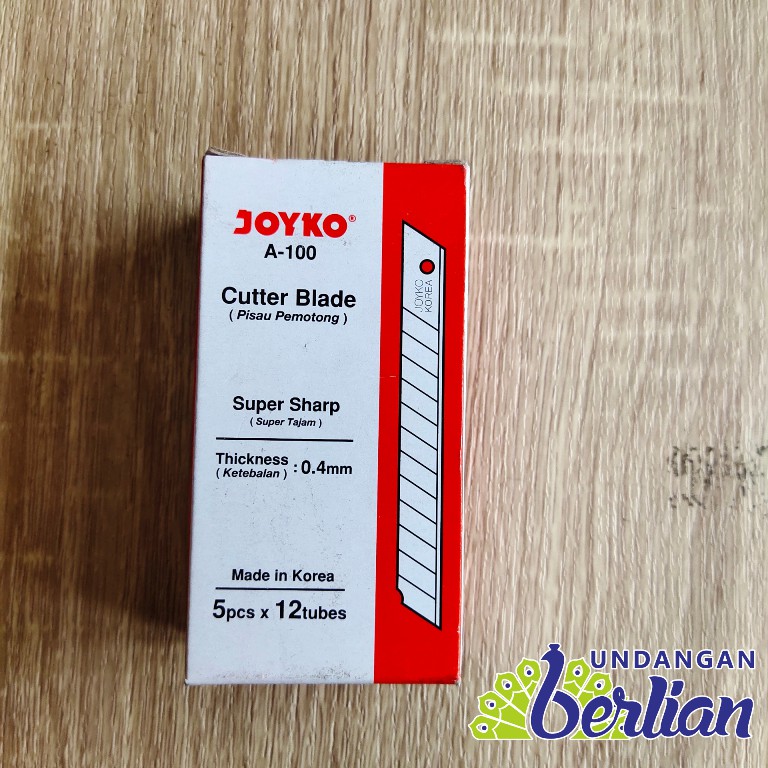 

Isi Cutter Joyko A-100 1Pack Isi 12 Tube
