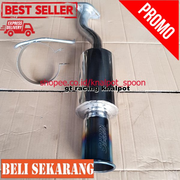 Knalpot spoon Knalpot racing Spoon untuk  honda brio