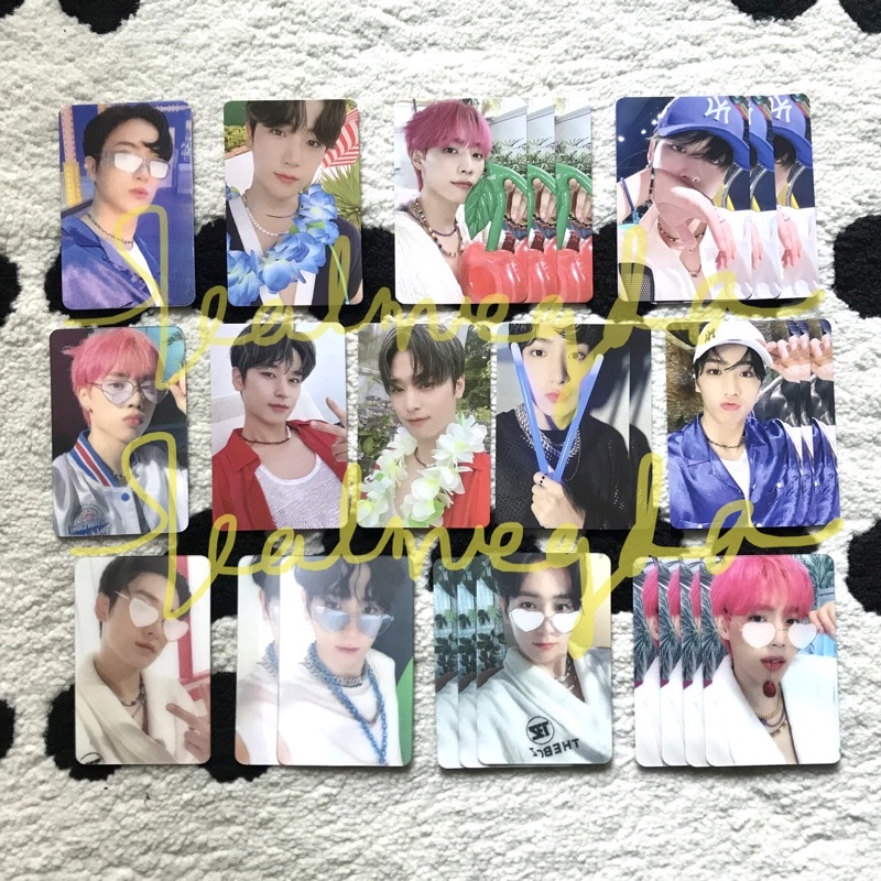 The BOZY Thrilling Splash Kick Bang Hyunjae Juyeon Sunwoo Cherry Cap Wota Pout Photocard Sparkling P