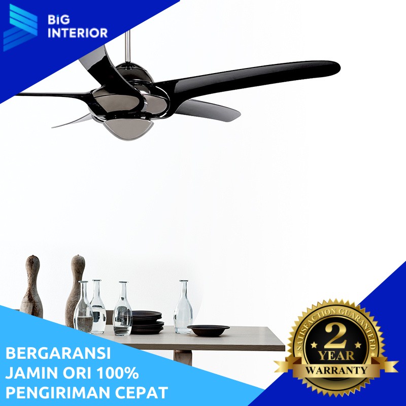 Kipas Angin Gantung Plafond, MT Edma, 54in Uragano, Remote Control