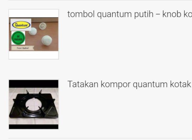 Tatakan Kompor Quantum Kotak - Nampan Kotak Quantum