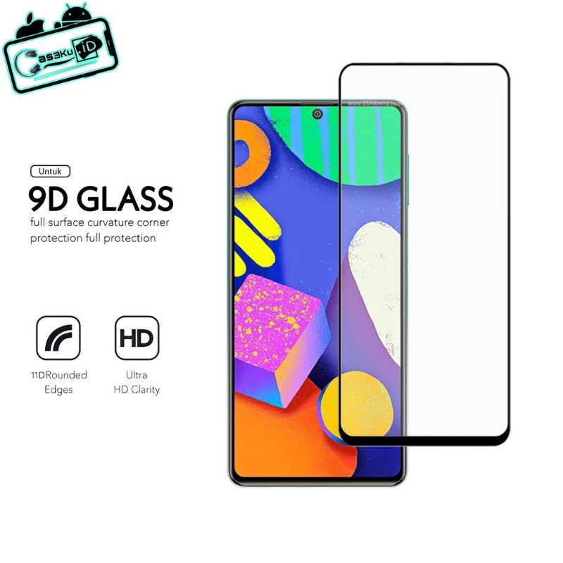 Samsung a51 a71 a21s a50 A21 Tampered glass tg anti gores full layar