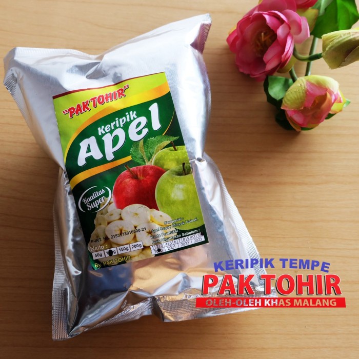 

apel Pak Malang oleh - Tohir 100gr khas oleh SUPER Keripik