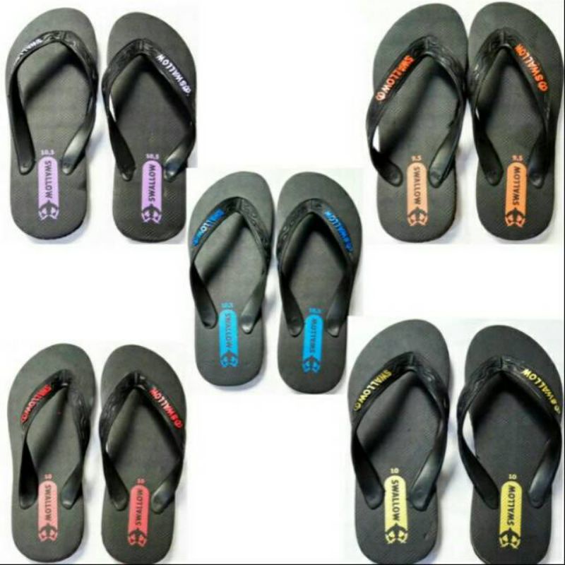Sandal Jepit Swallow Modern 109 GR [Grey]. Ukuran 9.5 - 12. Bebas pilih SIZE JUMBO tersedia Sandal J