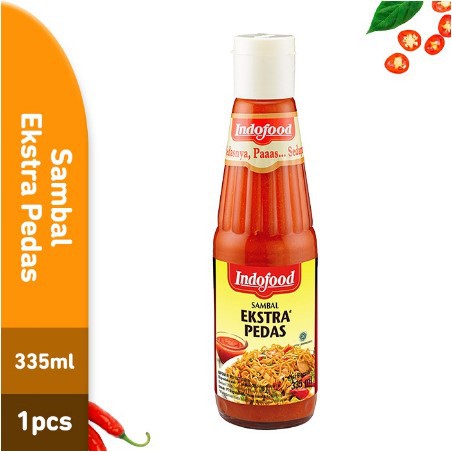 

Sambal Indofood Ekstra Pedas 335 ml