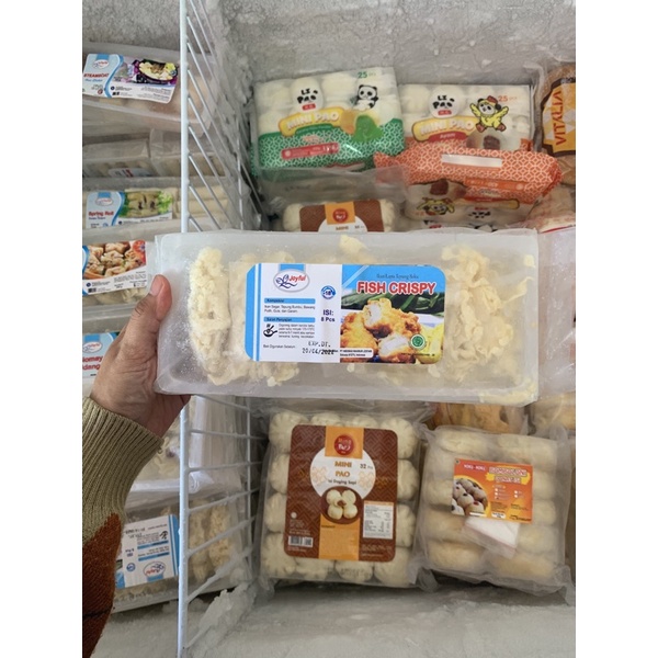 

Joyful Fish Crispy Ikan Goreng Tepung isi 8