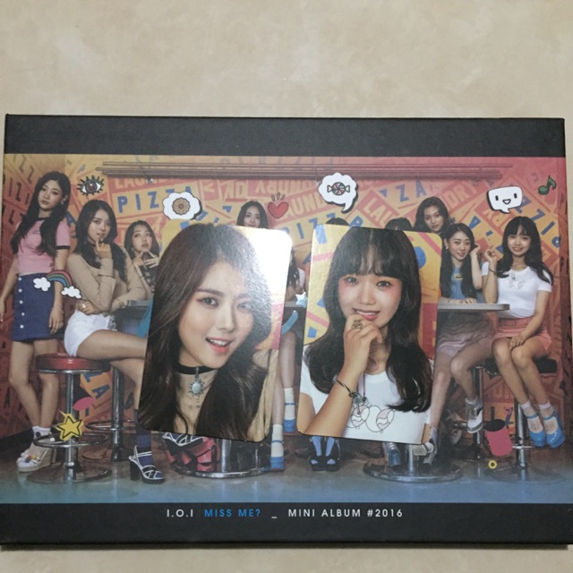 [CD+PHOTOCARD] I.O.I 2ND MINI ALBUM MISS ME? (IOI - MISS ME?)