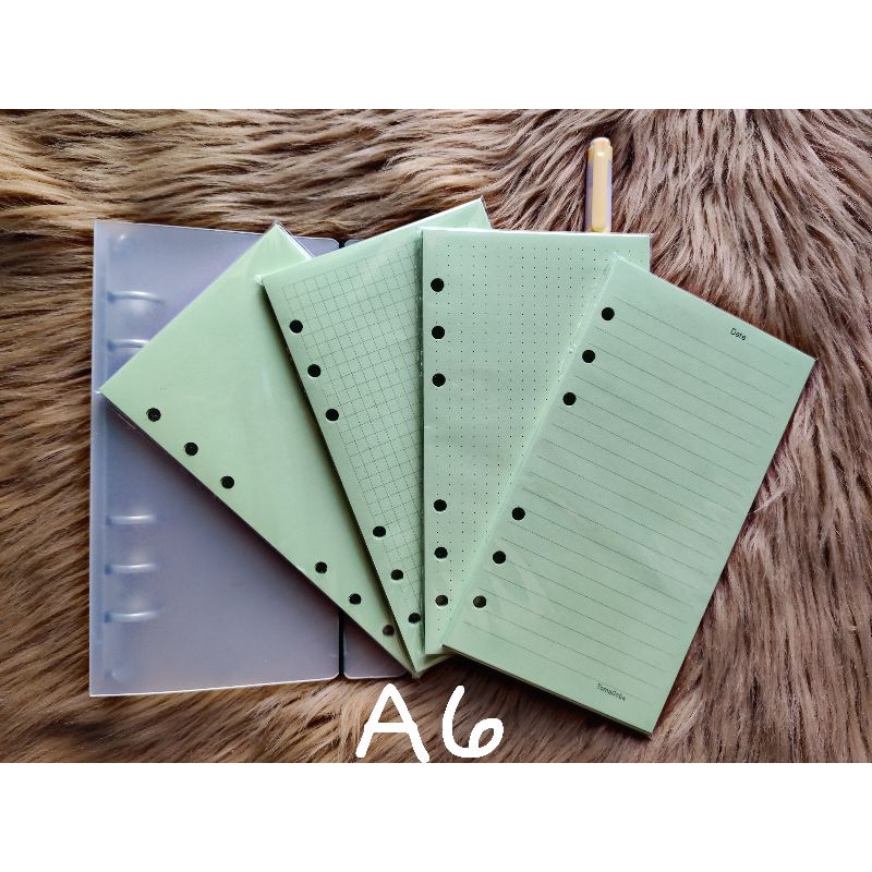 

Kertas binder A6 Hijau | Loose Leaf A6 Hijau | by TomaGoba