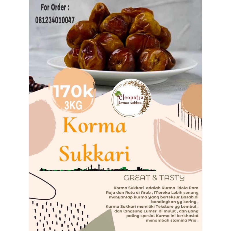 

kurma Sukari Cleopatra