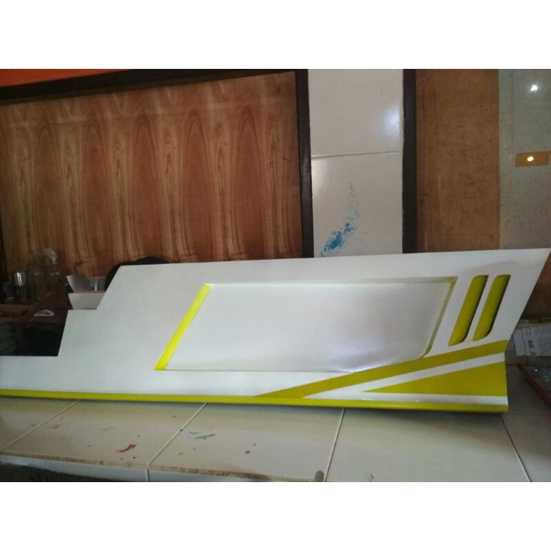 bemper samping new carry bahan plat
