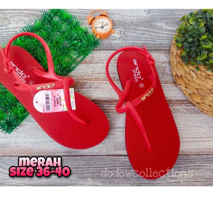 [PROMO SIH39] Sandal ANDO strappy size 36-50- sandal jepit tali wanita - sandal jepit wanita ando- s