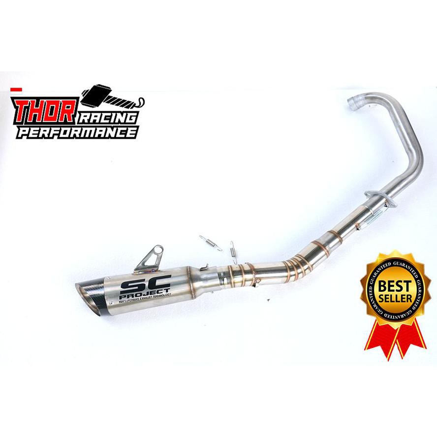 Knalpot Racing Sc Project S1 Vixion New/Old Byson CB150R CBR150 Verza Byson Promo