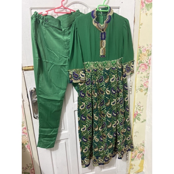 Dress Pesta Setelan Model Sari india Recommend (Preloved)