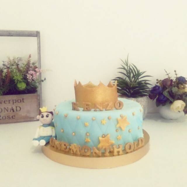 

Kue custom fondant karakter anak