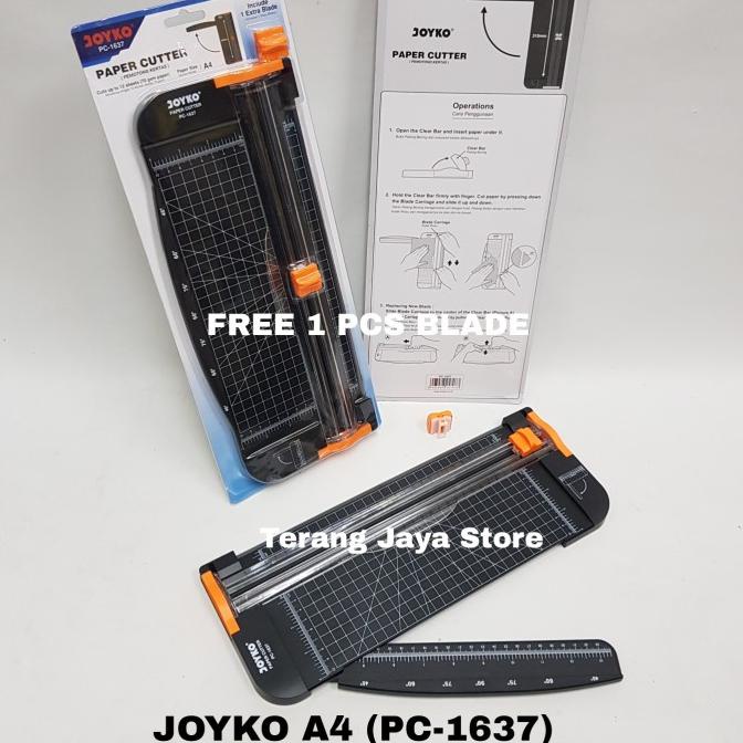 

SALE Alat Pemotong Kertas Joyko PC1637 Rotary Paper Trimmer Joyko PC-1637