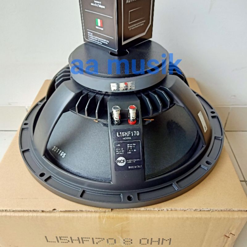 SPEAKER COMPONENT RCF L15HF170 KARAKTER WOOFER 15 INCH TERBARU