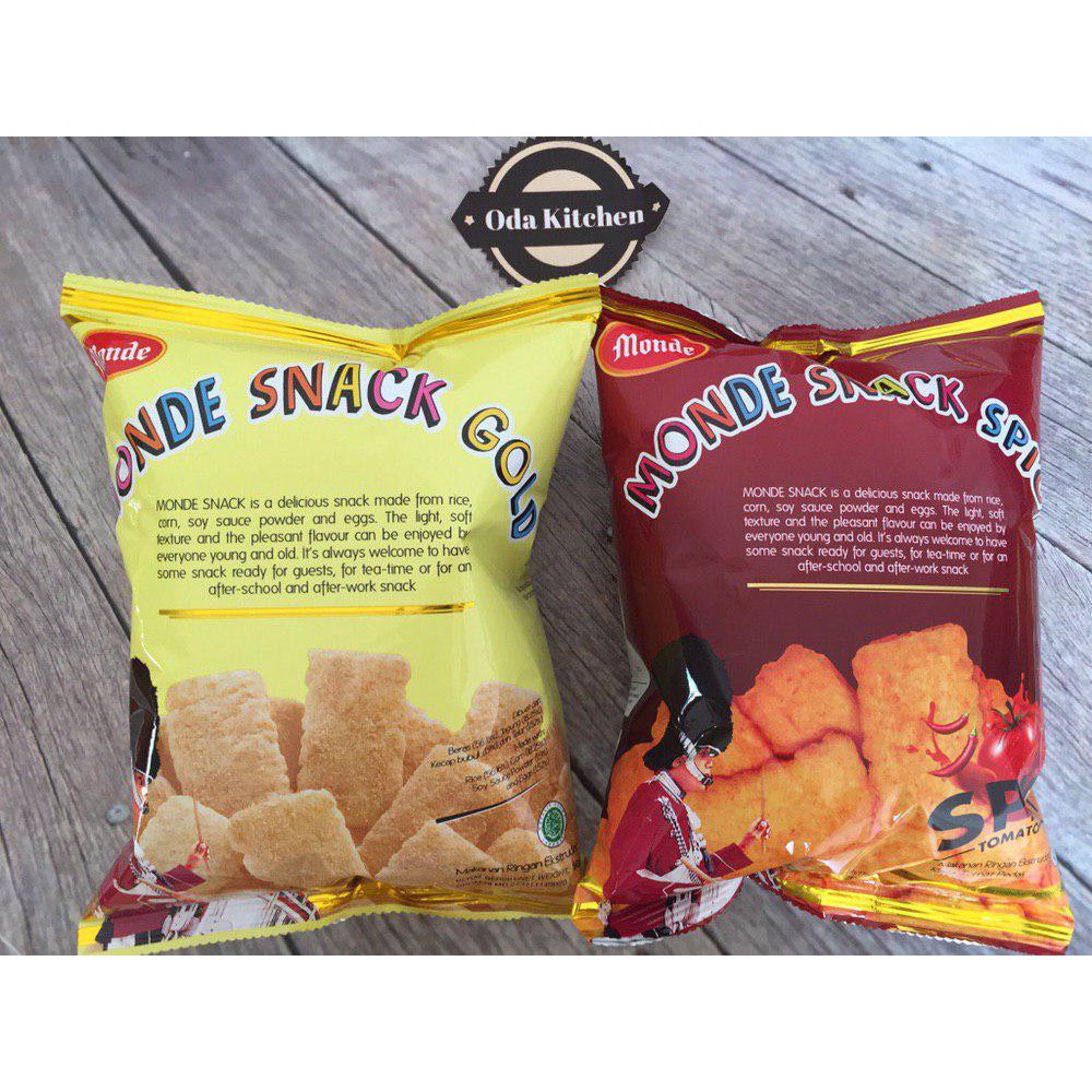 MONDE SERENA SNACK 50gr GOLD SPICY TOMATO