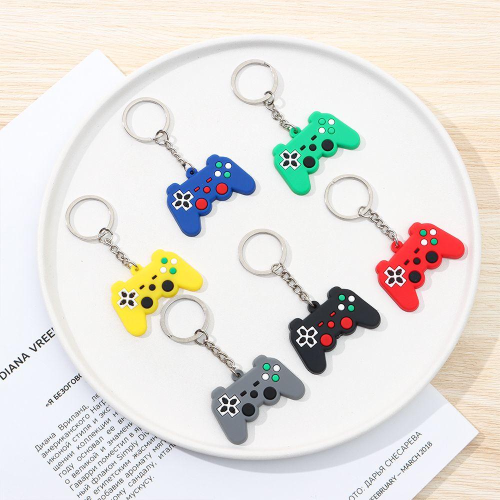 R-flower Video Game Controller Gantungan Kunci Hadiah Charms Nikmat Video Game Keychain