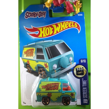 The Mystery Machine Scooby-Doo green hijau toska HOT WHEELS 2017 HW mysteri mistery die-cast