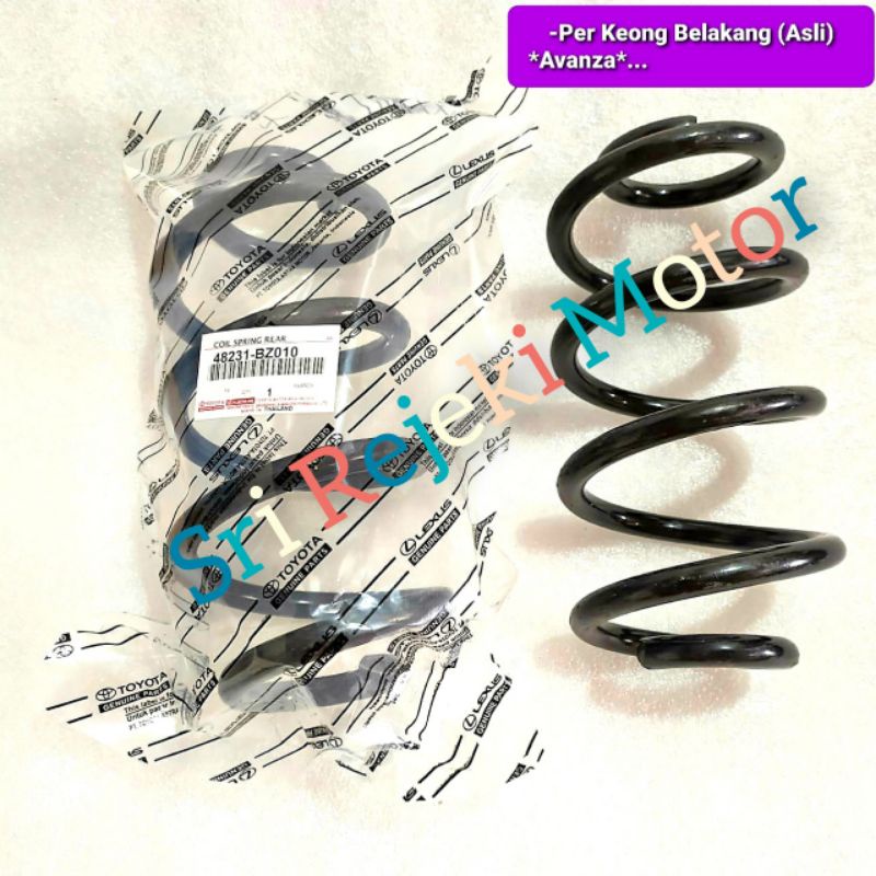 Per Keong Spring Coil Avanza Belakang Asli