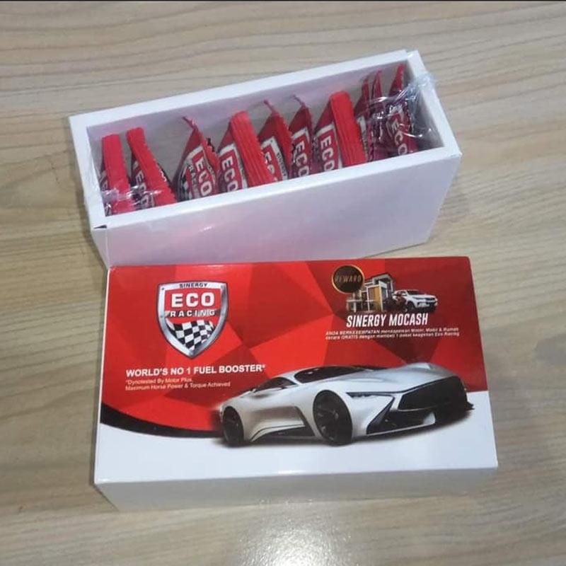 ECO RACING penghemat bensin mobil 100% original 1 sachet