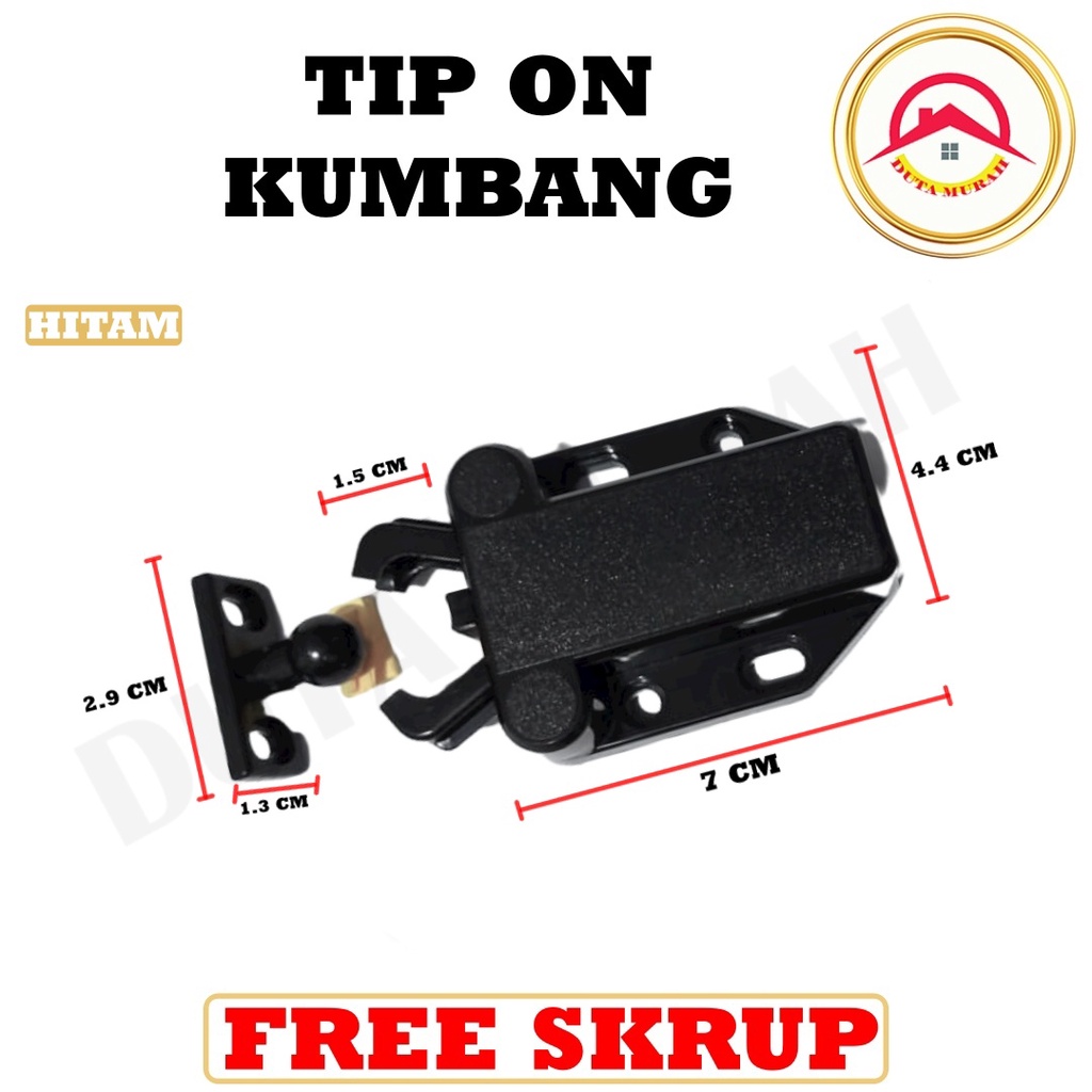 Push Open Latch Minilatch Tip On Kumbang  Push To Open Mini Latch