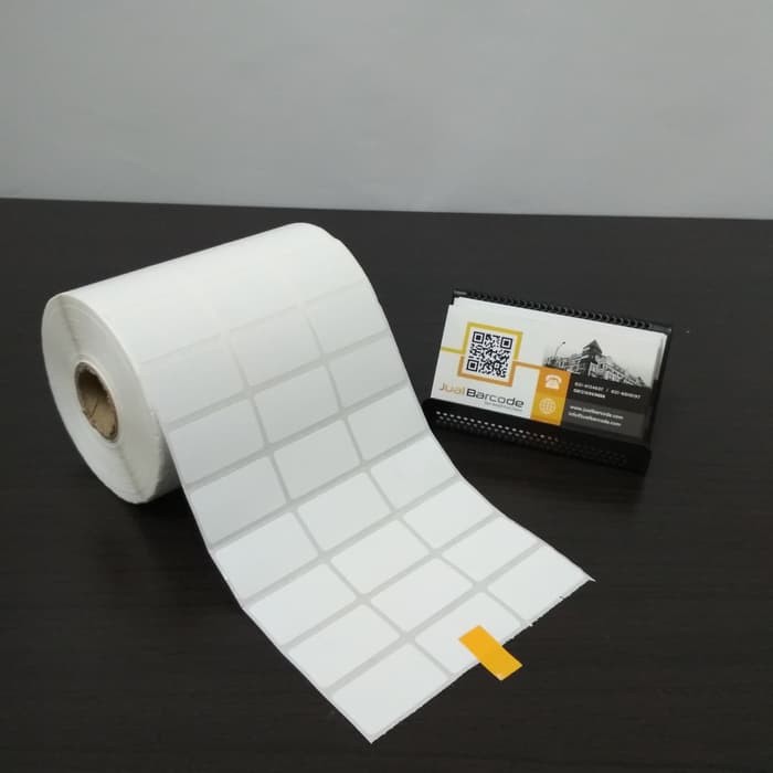 Label Barcode 33 x 19 mm - 33x19 mm - 33x19mm - ( 3 Line) - Kertas Sticker Label Semicoated