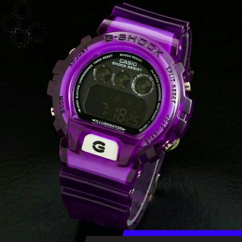 JAM TANGAN G-SHOCK DW-6900 JELLY TRANSPARAN LE YN Store