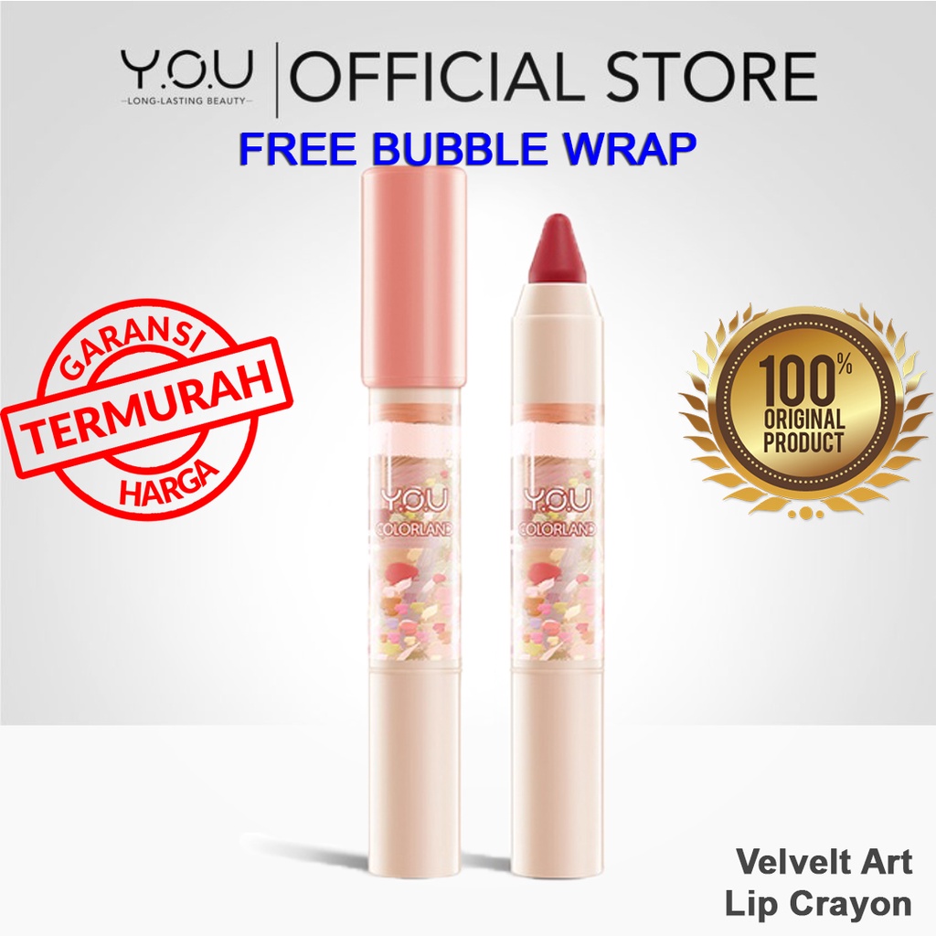 YOU Colorland Velvet Art Lip Crayon