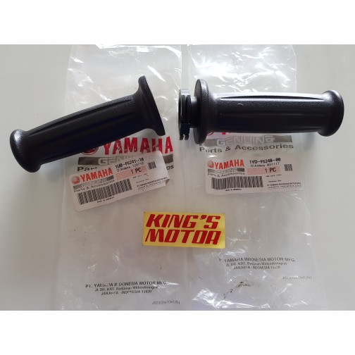 HAND GRIP, HANDGRIP FINO FI,MIO J,SOUL GT,XRIDE HITAM (1YD)ASLI YAMAHA