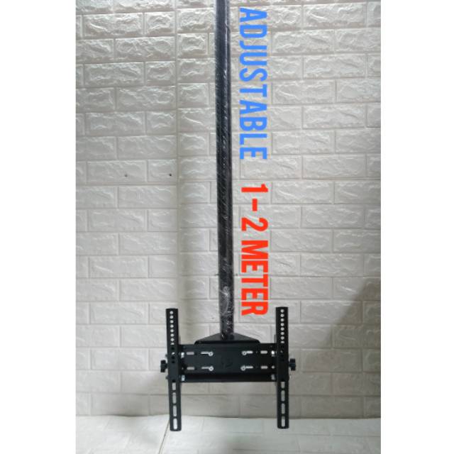 Bracket TV Gantung 49 45 43 40 Inch 2 Meter Adjustable