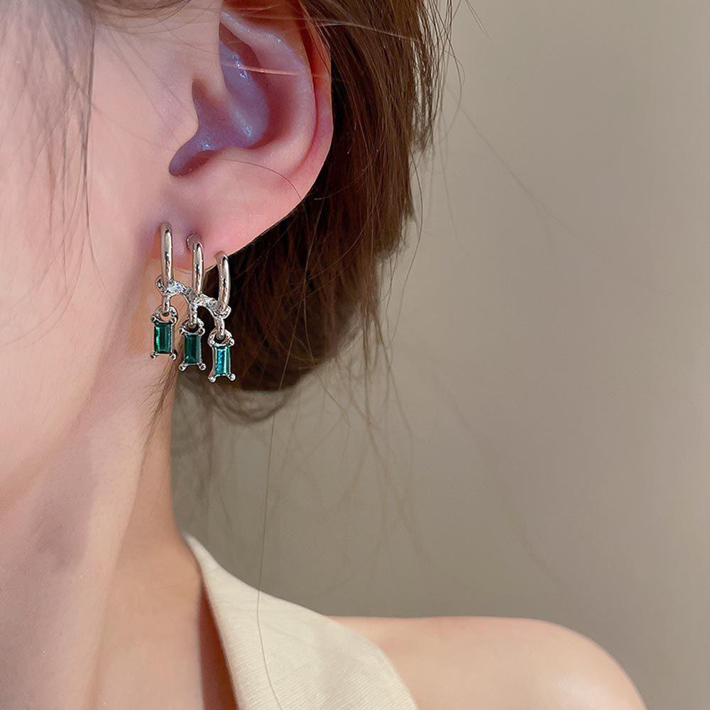 Mxbeauty Anting Tusuk Wanita Pesta Untuk Perempuan Pendent Temperamen Drop Earrings