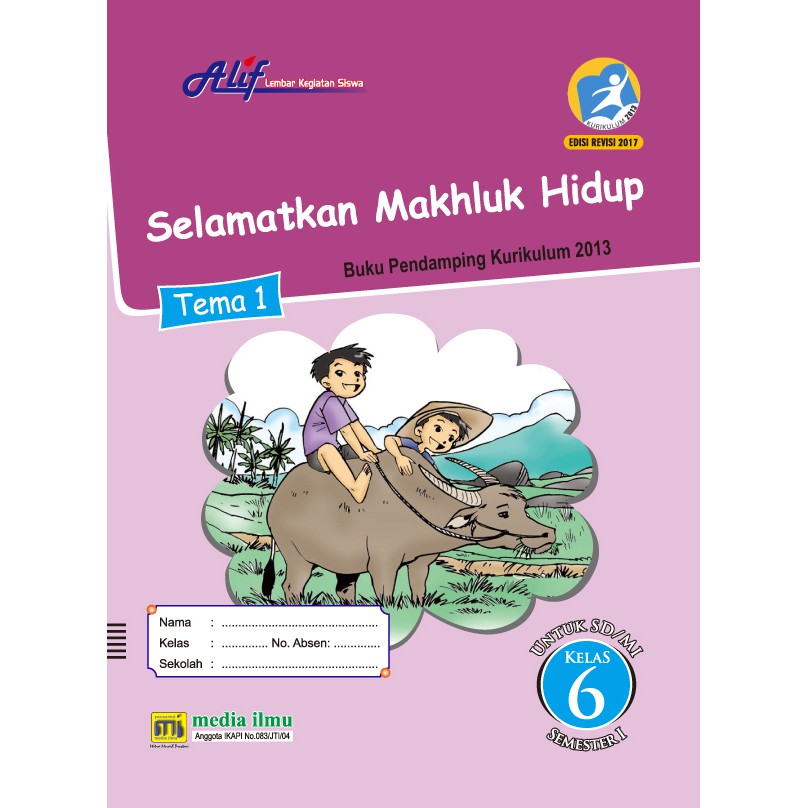 LKS Tematik Kelas 6 SD/Mi Semester 1