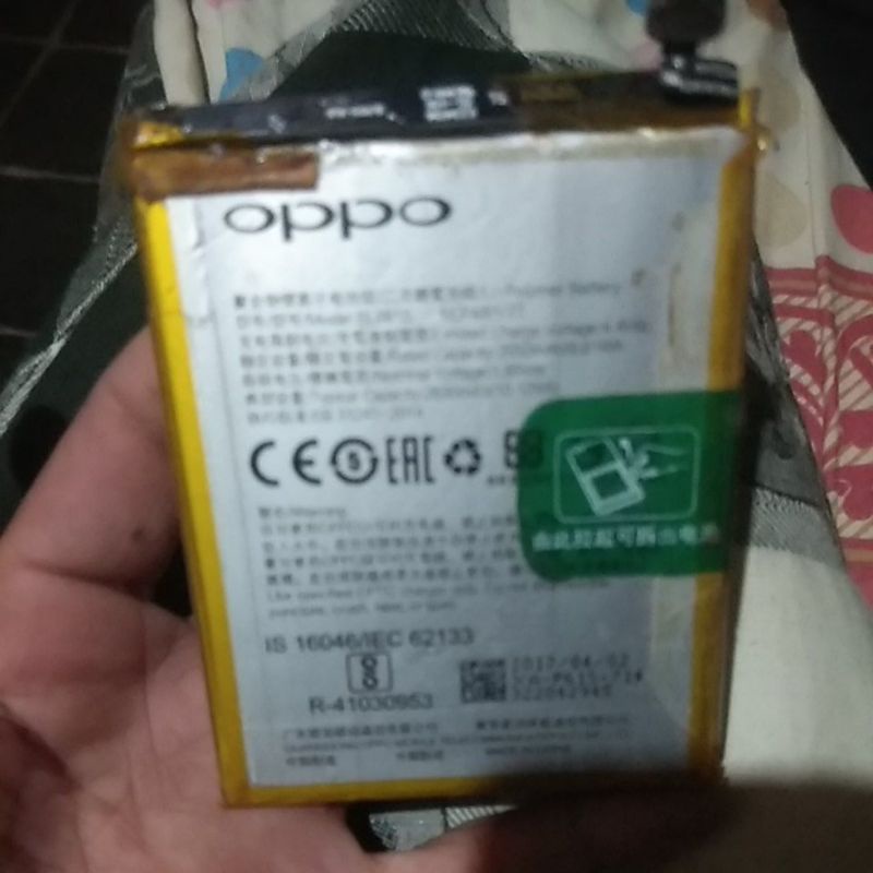 Baterai oppo a37/a37f ori copotan