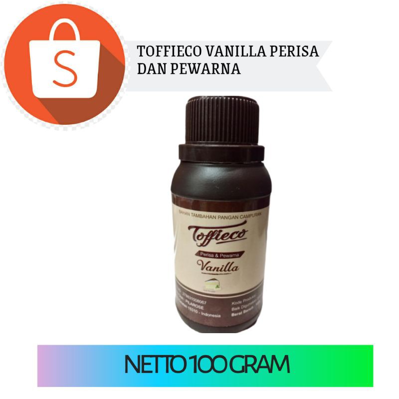 

toffirco vanilla prisa dan pewarna 100 gram