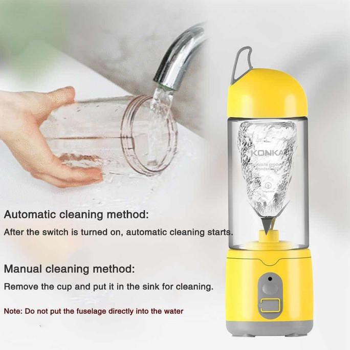 Konka Mini Portable Blender Juicer 6 Mata Pisau Kualitascahaya
