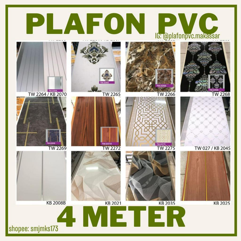 PLAFON PVC 4 METER MURAH BERKUALITAS PART 4