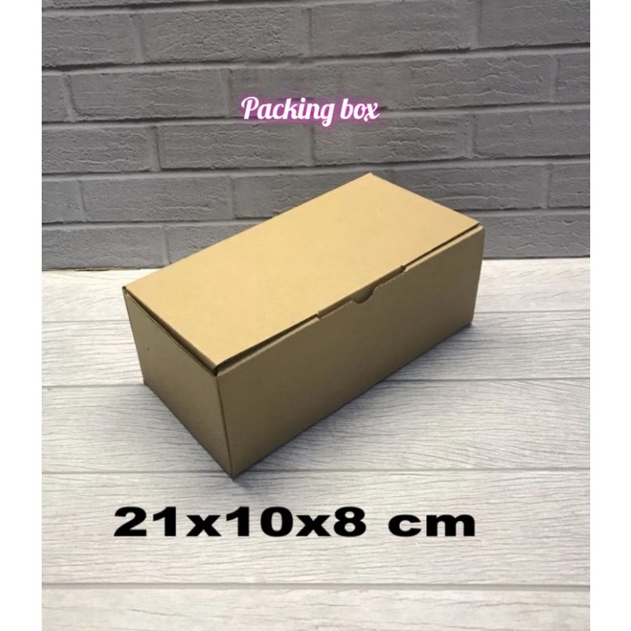 

kardus uk,21x10x8 cm box/karton die cut untuk packing dll