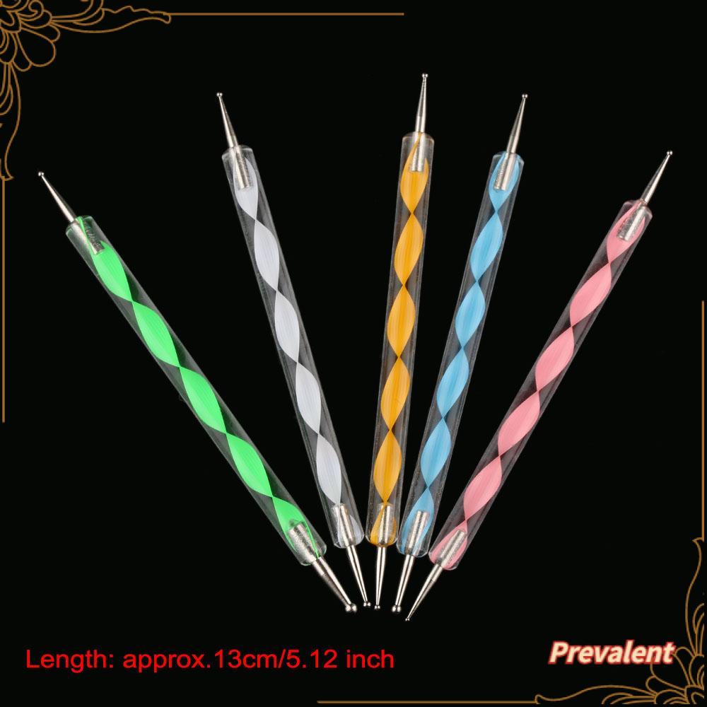 Preva 5PCS Pen Dotting 2 Sisi Untuk Melukis
