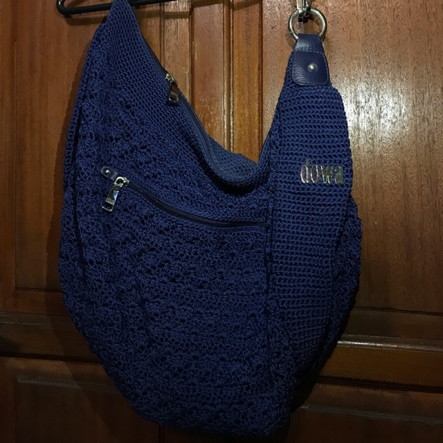 Preloved Dowa Hobo Bag - Donker