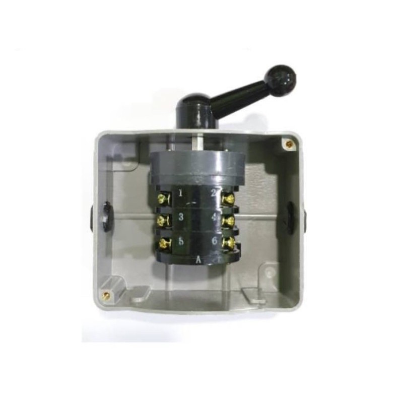 Saklar Genset OHM Saklar GA 30A 0-1-2 / on-off-on Bodi Plastik