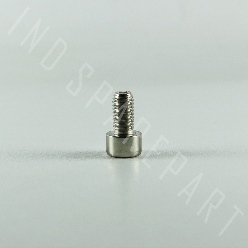 Baut-Baud-Bolt L-L6 8x15-M8X15-M 8 x 15 Kunci-K 5 P-Pitch 1.25