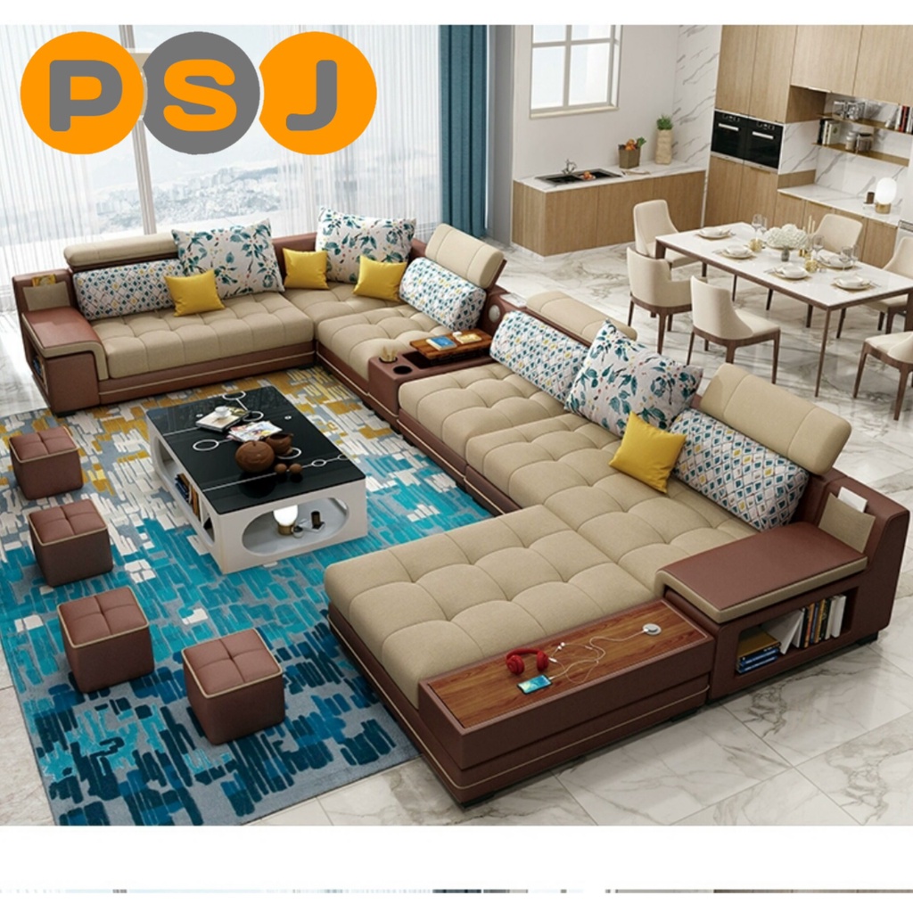 sofa minimalis leter u / sofa minimalis murah / sofa murah
